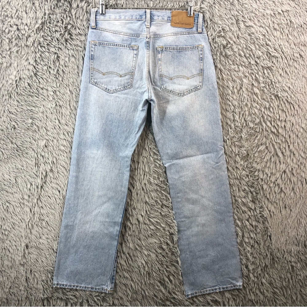 American Eagle Outfitters Jeans Mens Size 28 Original Bootcut Light wash Denim